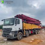 Schwing HB39V Used Truck Concrete Pump Truck Mounted 39 Meter