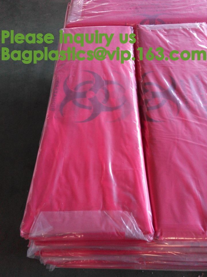 Yellow Bags Danger Biological Hazard,Biological Hazard Clipseal Bag,Biohazard Clinical Waste Bags,Medical and Biohazardo