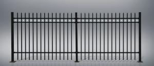 Quality Residential Decorative Metal Garden Ornamental Aluminum Fence / Fencing wholesale