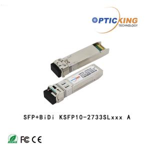 China TX1330nm RX1270nm 20KM 10G BIDI SFP+ Small Form Factor Transceiver on sale