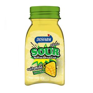 Quality Mango Sour Mints Lozenge Sugar Free Mint Candy Custom Mints wholesale