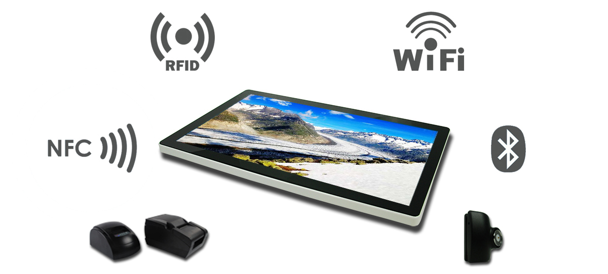 1920×1080 250cd/M2 All In One Touch Screen PC For Cash Register