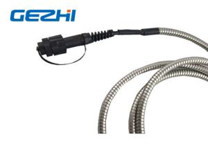 Quality IP67 LTE FTTA Outdoor Rugged LC Fiber Optic Patch Cord Duplex ODVA 2 Core wholesale