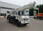 6 -8 Ton Hydraulic Truck Mounted Crane With 4 OutriggerTelescopic Boom 26M - 30M