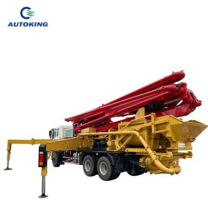 Quality 18 Ton Large Concrete Pump Truck THB36 50m Truck Mounted Boom Pump wholesale