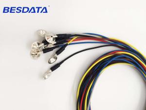 Quality Accurate1.5 m Length Coated Gold / AgCl / Pure Silver / Sintered EEG Electrode wholesale