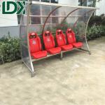 Aluminum Alloy Portable Soccer Pitch Team Shelter Soccer Training Equipment