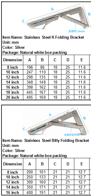 ISO9001 Rohs CE Certified Adjustable Angle Triangle Bracket for Durable Wood Shelves