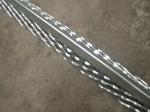 Durable Drywall Galvanized Corner Bead 0.4mm Thickness Diamond Mesh