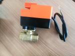 Electric Seal PTFE Motorized Ball Valve With 10V Output