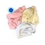 Light Color Mixed T Shirt Rags Cotton Cloth Cutting Clips Industrial Cleaning