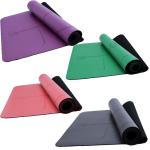 Natural Rubber Yoga Mat/Exercise Mats, Non toxic Rubber Gym Excercise Fitness