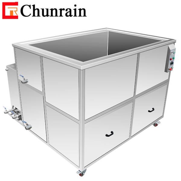DPF Heavy Oil High Power Ultrasonic Cleaner , 1500L 28KHZ Car Parts Ultrasonic