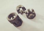Furniture Fine Thread Hex Nuts / M14x1.5 Castle Nut Corrosion Resistance