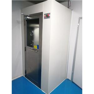 Quality 60Hz Stainless Steel Air Shower 1290*1000*2050mm Fully Automatically Sliding Door wholesale