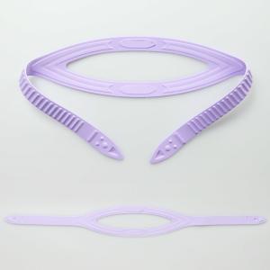 Quality Purple Black Neoprene Snorkel Mask Strap Adjustable Length wholesale