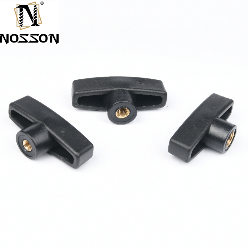 Chrome Plated Oil Gas Plastic Knurled Clamping Nuts Knob Handle Star Knob Assortment Kit M4/M6/M8/M10 Threaded Hand Knob