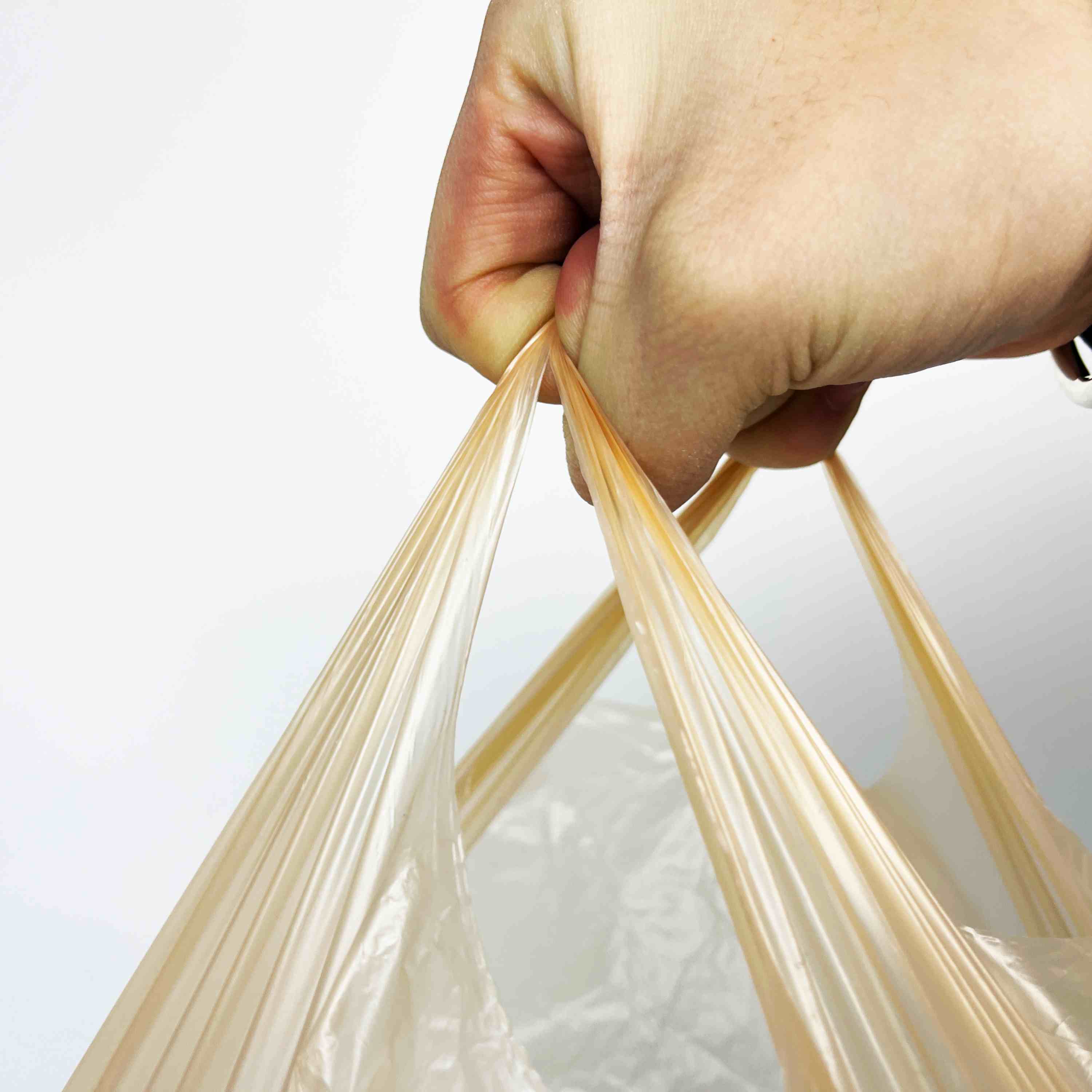 High Security Bottom Seal Disposable Garbage Bags Roll For Household Products