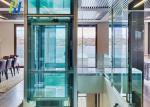 Skylight Curved Sightseeing Elevator Glass