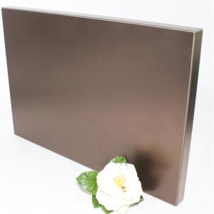 Quality E0 Anti Scratch 18mm Metal Brushed PET Laminated MDF Panels wholesale