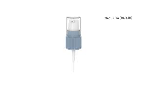 Quality Ribbed Surface 18/4 Fine Mist Pump Sprayer With Half Cover Caps wholesale