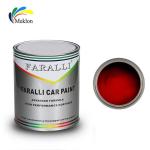 Durable Auto Base Coat Paint UV Resistant Multifunctional Briliant Red