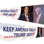 Polyester Donald Trump 300*50cm Advertising Banner Flags