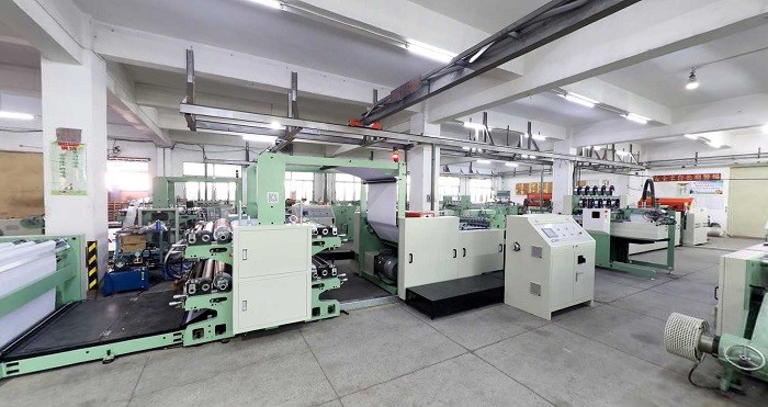 38KW High Speed Notebook Flexo Ruling Machine with Perforation Knife