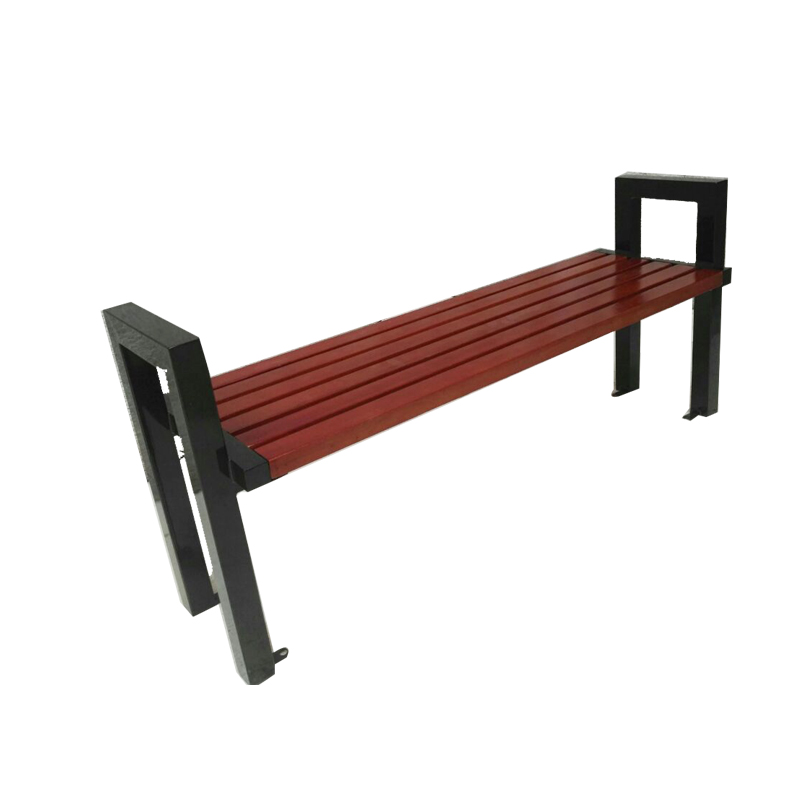 Sunprotection L180cm W40cm H74cm Cast Iron And Wood Garden Bench