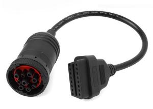 Quality J1939 Deutsch 9-Pin Female to J1962 OBD2 OBD II Female CAN Bus Cable wholesale