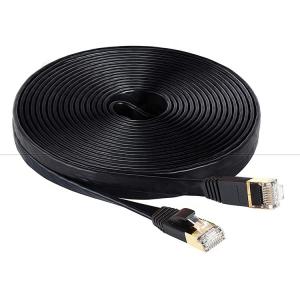 Quality 1M 3M 5M 10M UTP FTP Shield Cat5 Cat5e Cat6 Ca6a Cat7 RJ45 Flat Ethernet Patch Cable wholesale