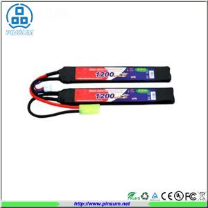 Quality Rechargeable RC Airsoft LiPo Battery Packs 20C 11.1V 1200mAh Long Bar Battery Packs wholesale