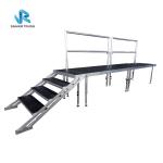 Acrylic Plywood Stage Equipment Exhibition Catwalk For Event Special Size