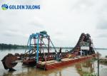 Julong Professional Customized Bucket Chain Sand Dredger For Gold Mining