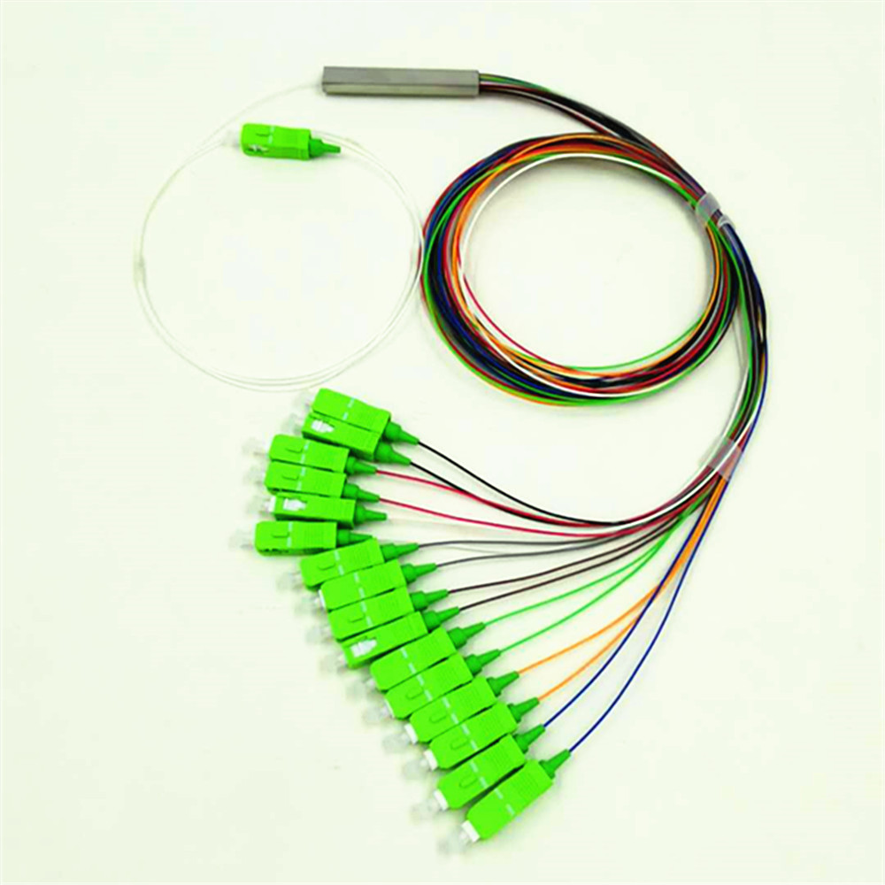LGX box fiber optcial splitter cassette module 1x16 plc splitter without connector sc/upc or apc