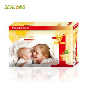 Quality Disposable Clothlike Baby Diaper Back Sheet SAP Baby Nappy Diaper wholesale