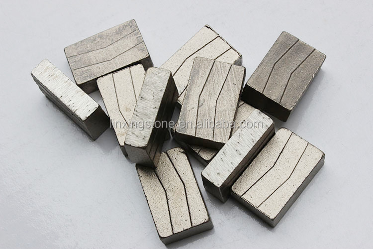 M Shape Diamond Segment for Cutting Granite and Sandstone High Frequency Brazed Welding