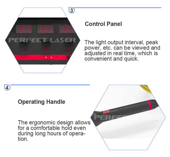 1200W Small Desktop Handheld Pulse Metal Fiber Laser Welding Welder Machine