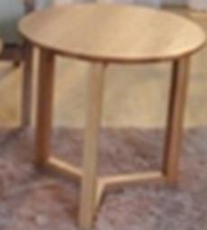 Quality America style small round solid wood coffee table furniture wholesale
