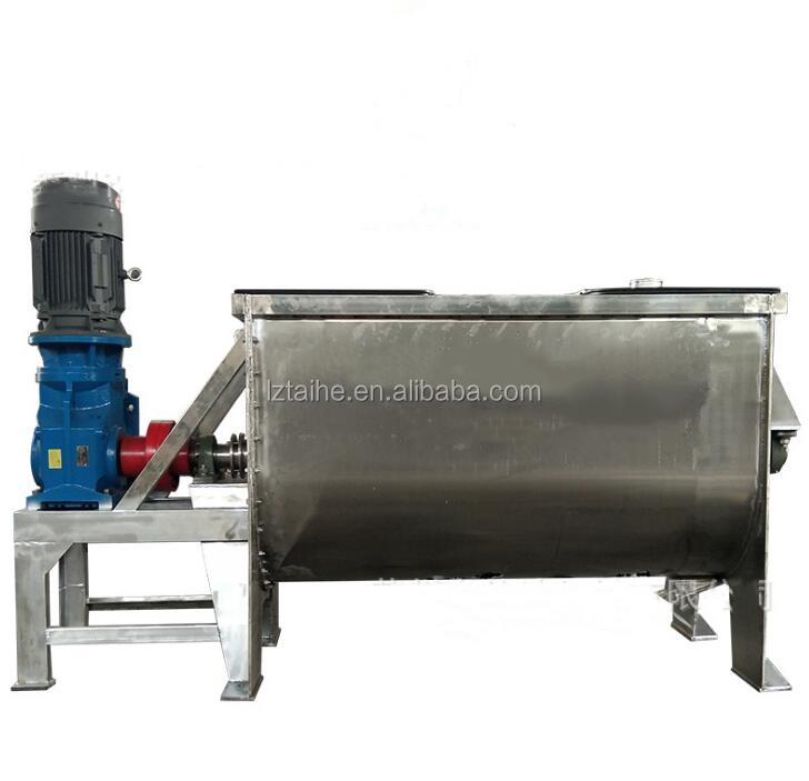 Chemical Fertilizer Mixer Wall Putty Powder Horizontal Mixing Machine Ribbon Mixer