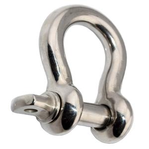 Quality 2 - 120 Tons Stainless Steel Rigging Hardware Large Bow Shackle SGS wholesale