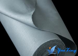 Quality Fireproof PU Coated SMOKE Cloth Polyurethane Coated Fiberglass Fabric wholesale