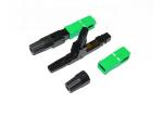 Green Black Field Assembly Optical Connector ISO 9001 Certification