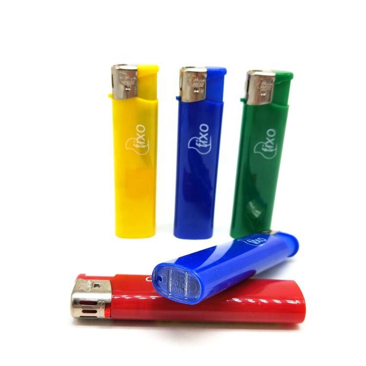 Cheapest Price Printing Slim Candle Lighter Custom Logo Electric Gas Lighter