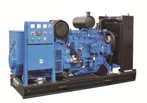 Quality Rated Power 375kVA Baudouin Diesel Generator Set Oil Tank Base Type wholesale