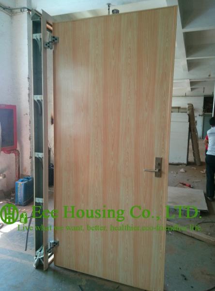 85mm Thickness Acoustic Fire Doors, Timber Fire Rated Acoustic Wooden Doors For