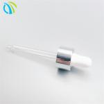 Plastic Matte 18mm Frosted Dropper Bottles 18/415 White Cap 30ml OEM