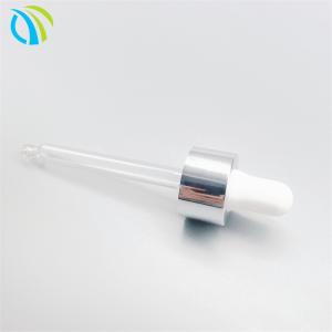 Quality Plastic Matte 18mm Frosted Dropper Bottles 18/415 White Cap 30ml OEM wholesale