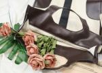 PU Portable Woven Travel Canvas Tote Bags