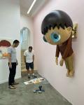 OEM Wooden Art Gallery Sculpture